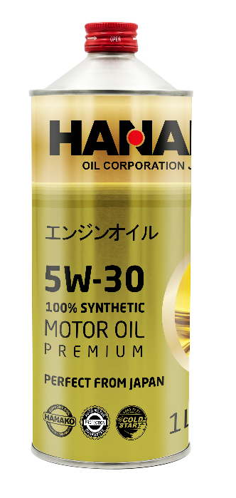 HANAKO MOTOR OIL 5W-30 SP/CF 100% SYNTHETIC — 1 л