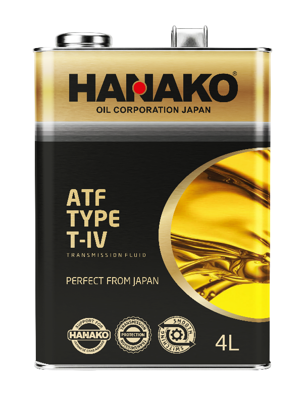 HANAKO ATF TYPE T-IV SYNTHETIC BLENDED — 4 л