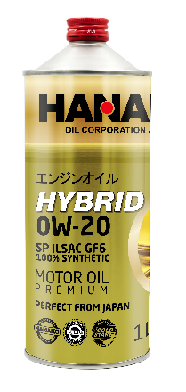 HANAKO HYBRID MOTOR OIL SP/GF-6 0W-20 — 1 л